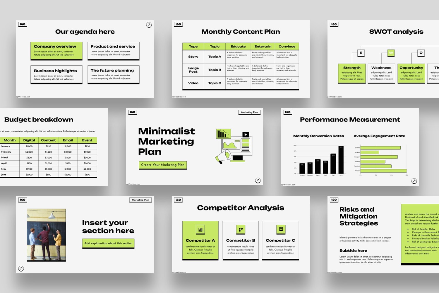 Minimalist Marketing Plan