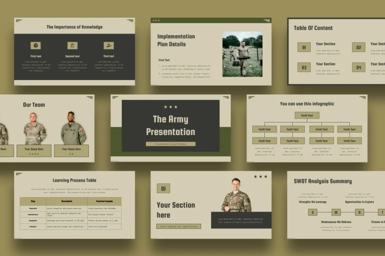 Army PowerPoint Template