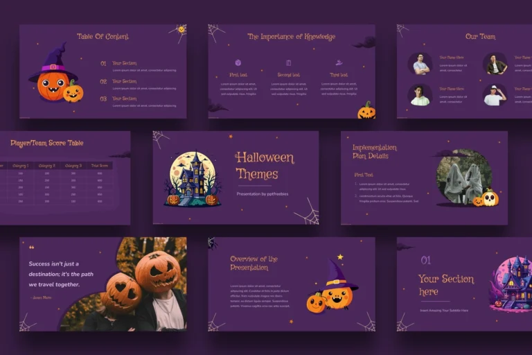 Halloween PowerPoint Template
