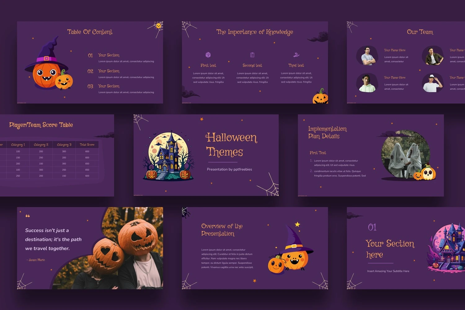 Halloween PowerPoint Template