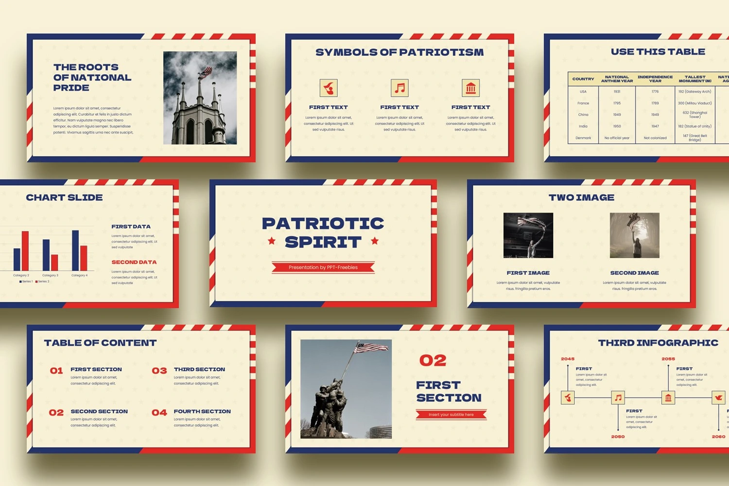 Patriotic PowerPoint Template