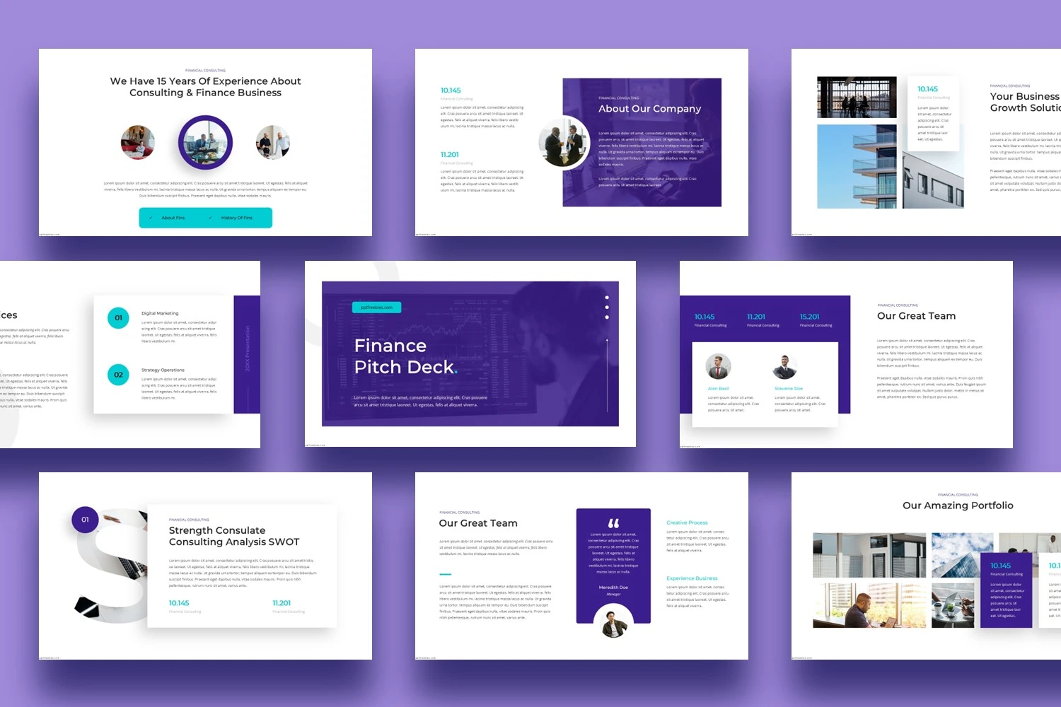 Finance PowerPoint Template