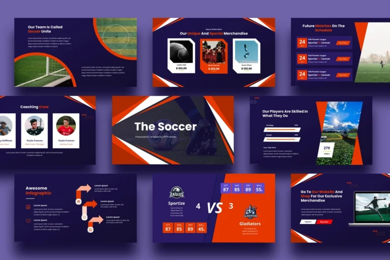 soccer powerpoint template