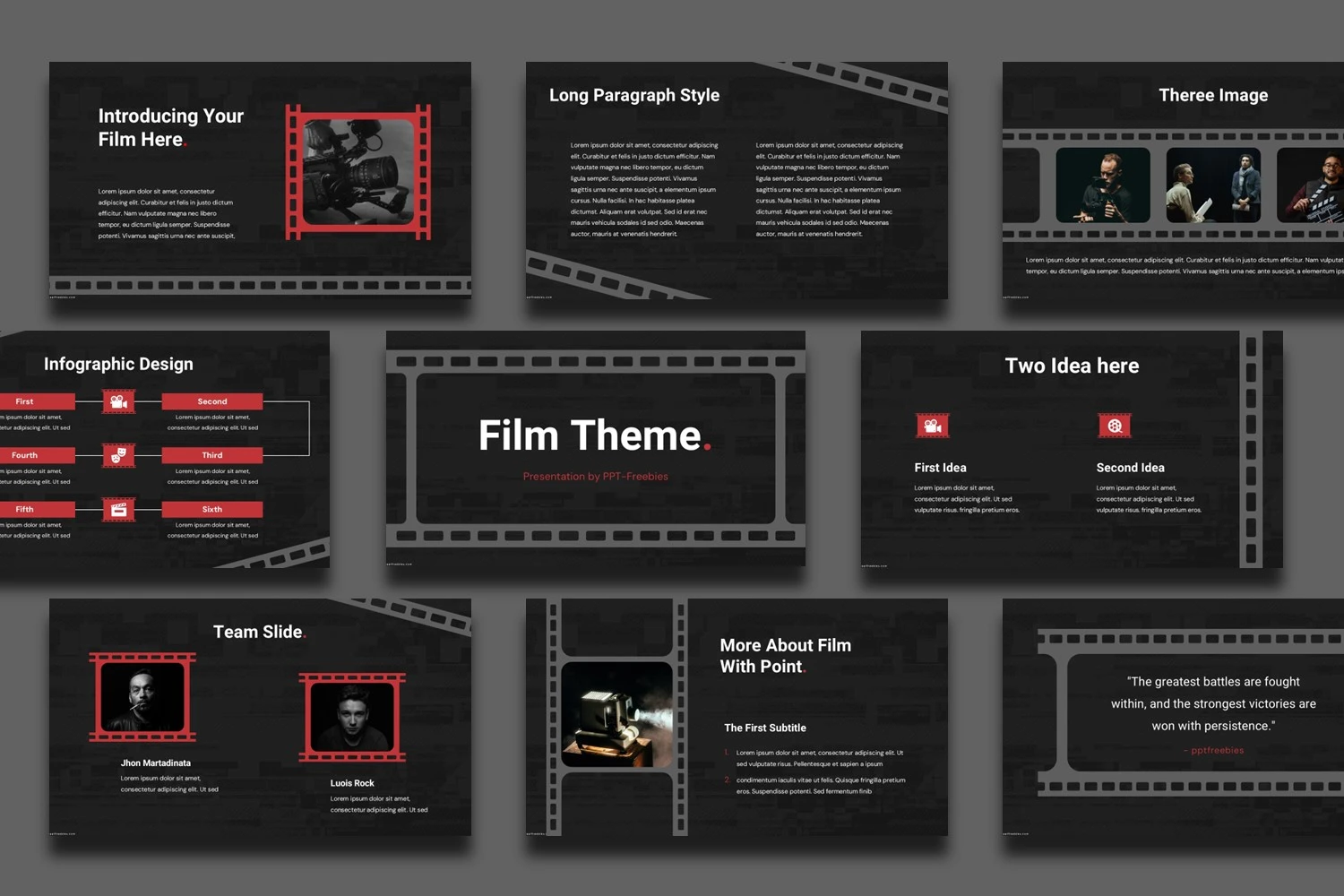 Film PowerPoint Template