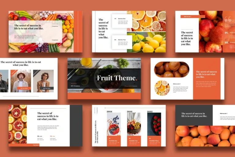 Fruit PowerPoint Template