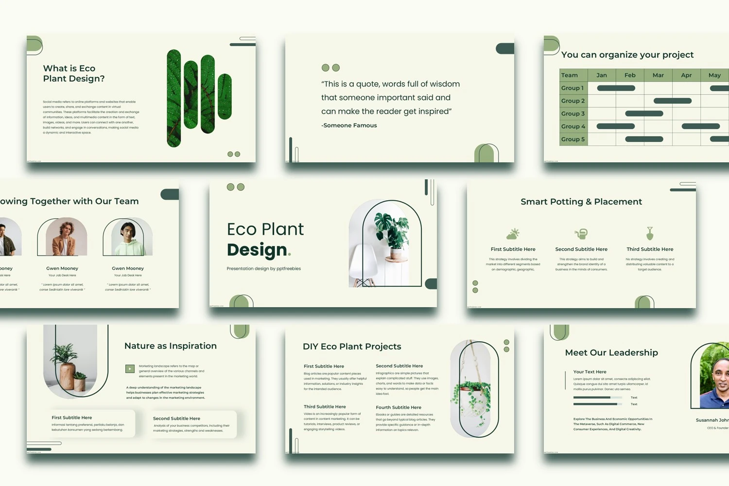 Plant PowerPoint Template