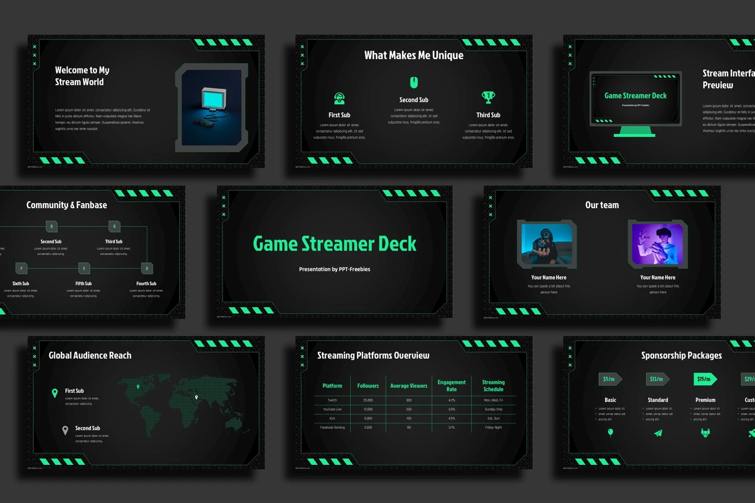 Game Streamer Deck