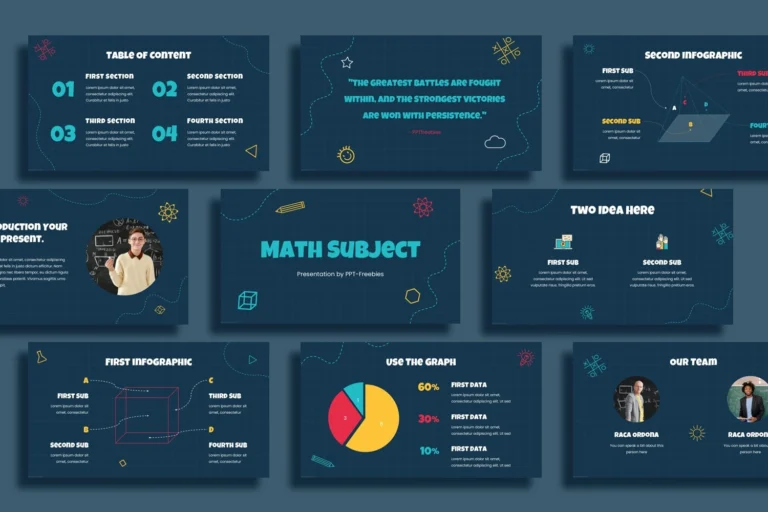 Math Google Slides Template