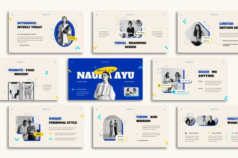 Creative About Me PowerPoint Template