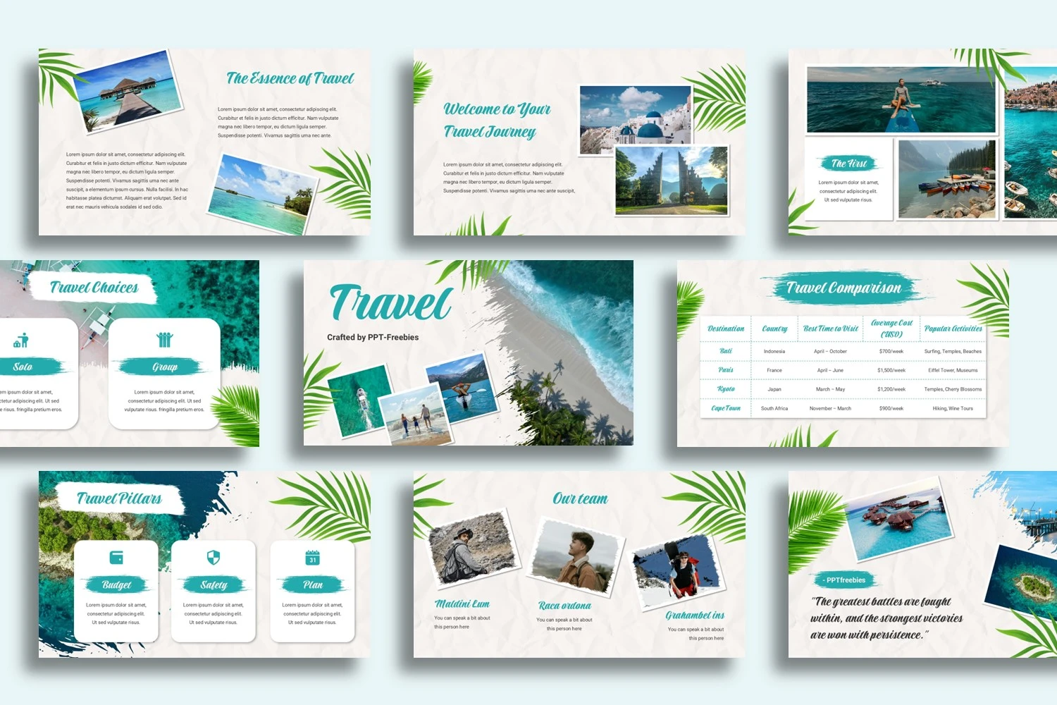 Travel Agency PowerPoint Template
