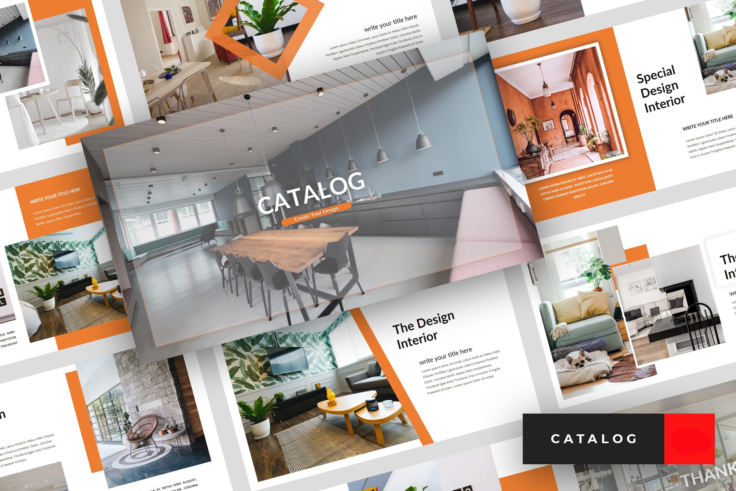 Catalog Furniture Presentation Template
