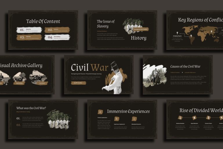 Civil War PowerPoint Template