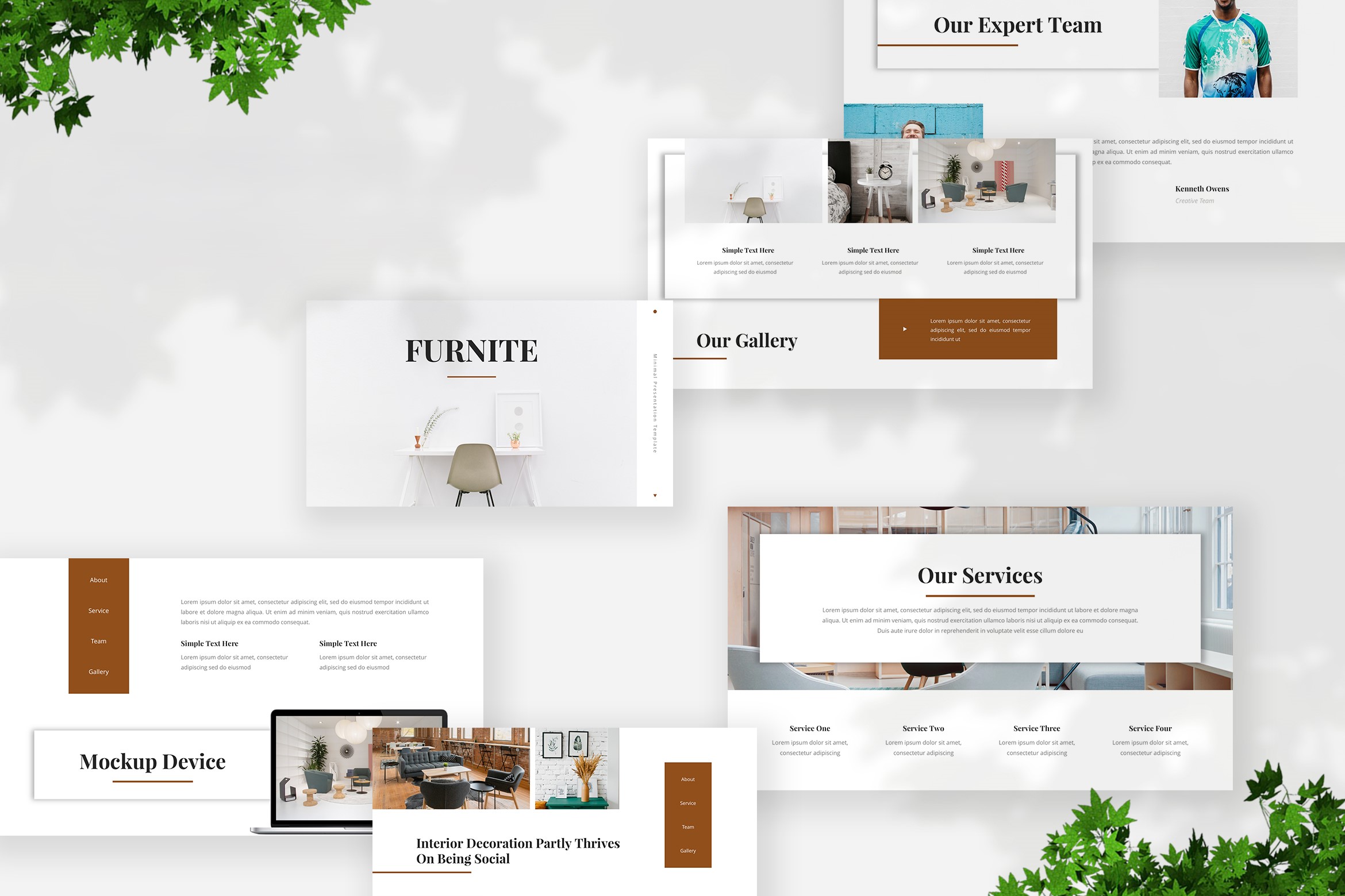 Furnite - Indoor Furniture Presentation Template
