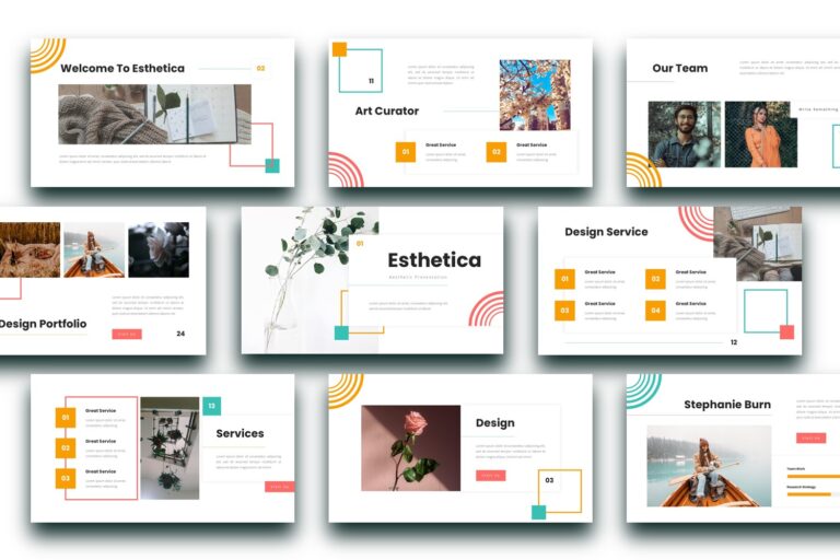 Aesthetic Presentation Template - Esthetica