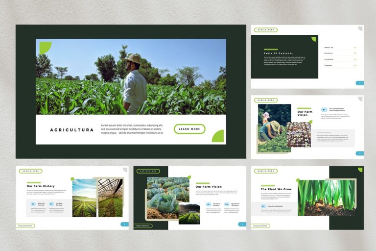 Agriculture Presentation Template - Agricultura