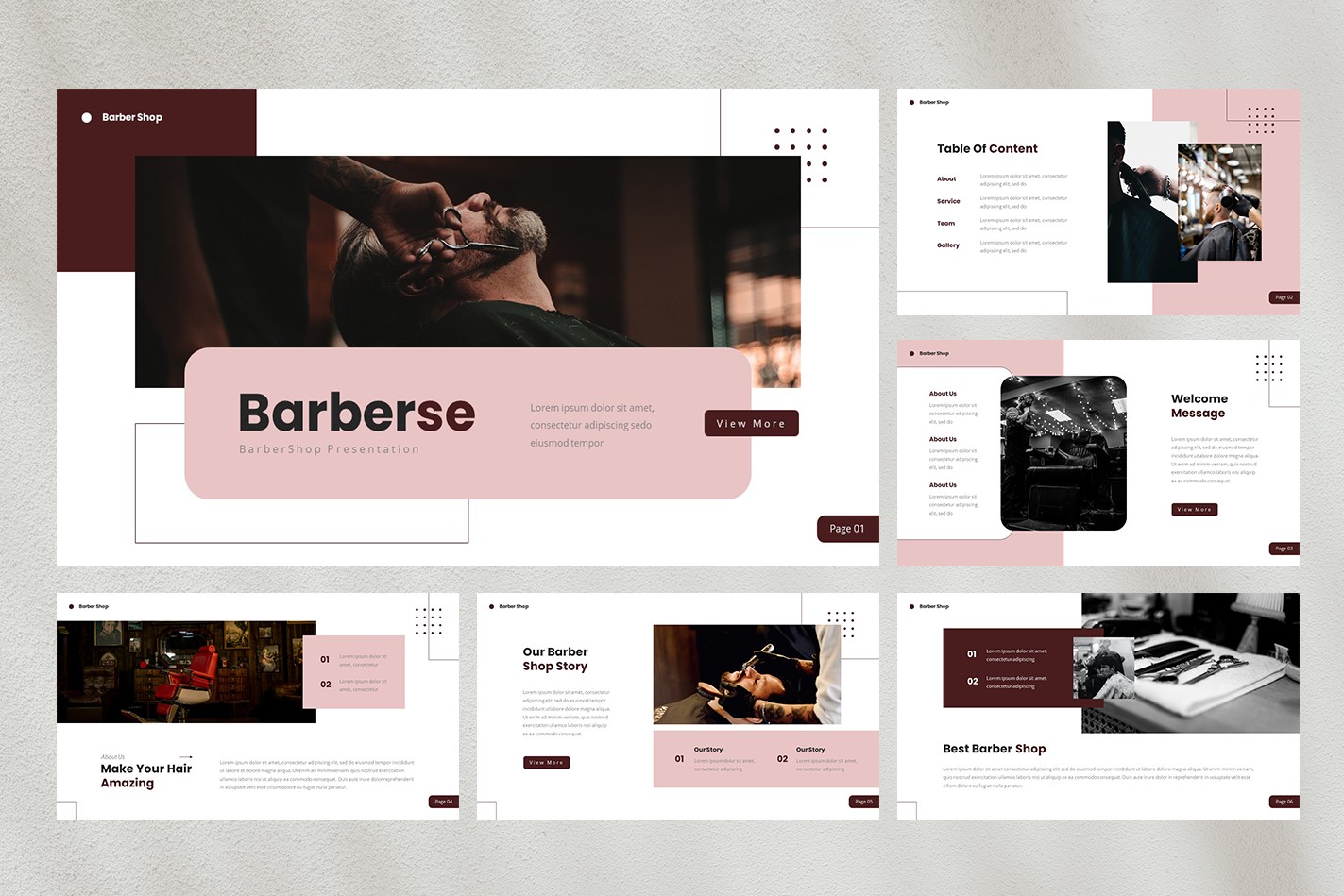 Barber Shop Presentation - Barberse