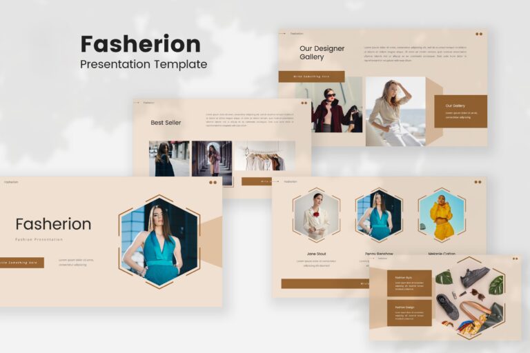 Fashion Presentation Template - Fasherion