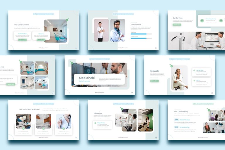 Free Medical Presentation Template - Medicinski