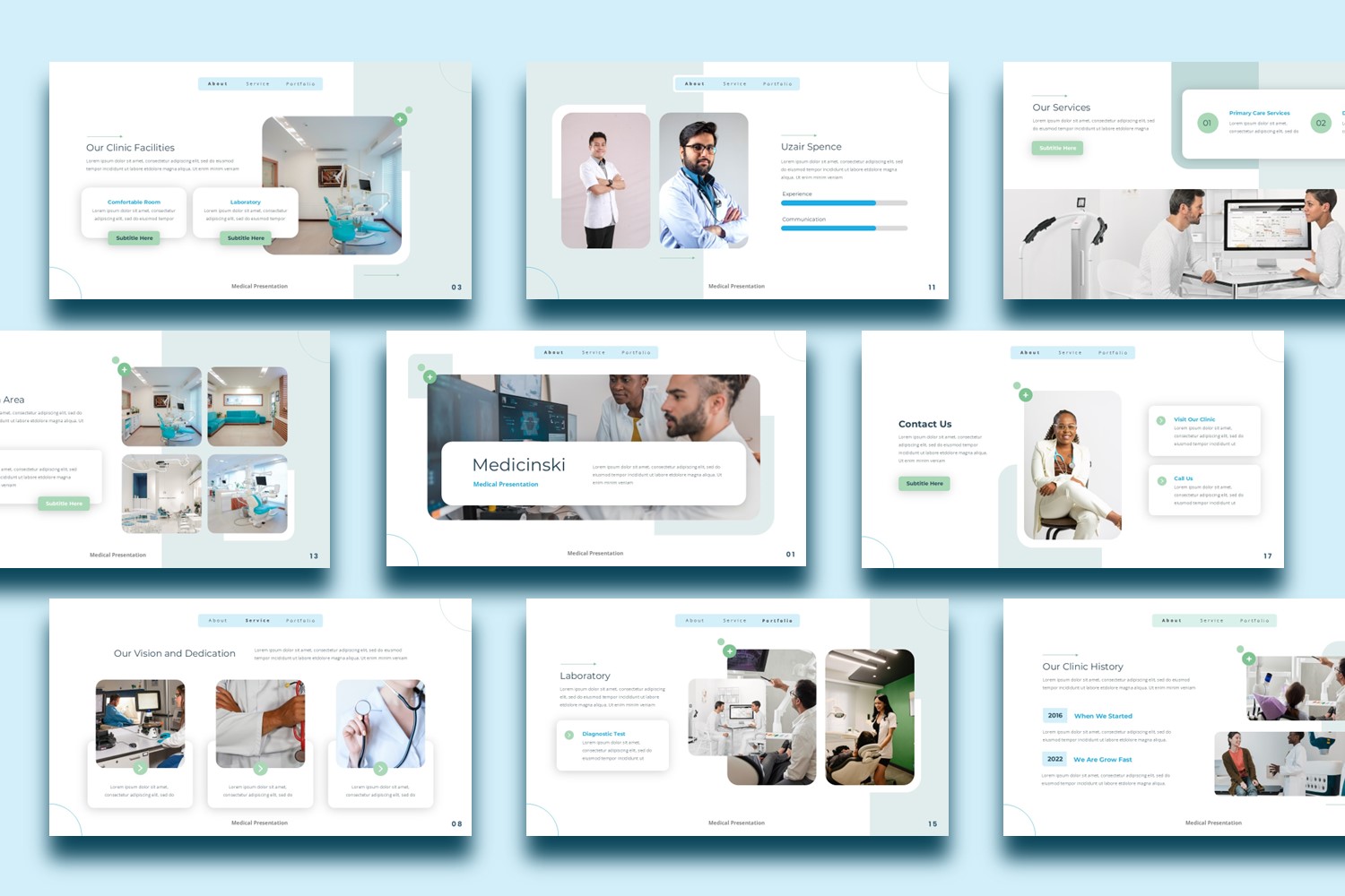 Free Medical Presentation Template - Medicinski