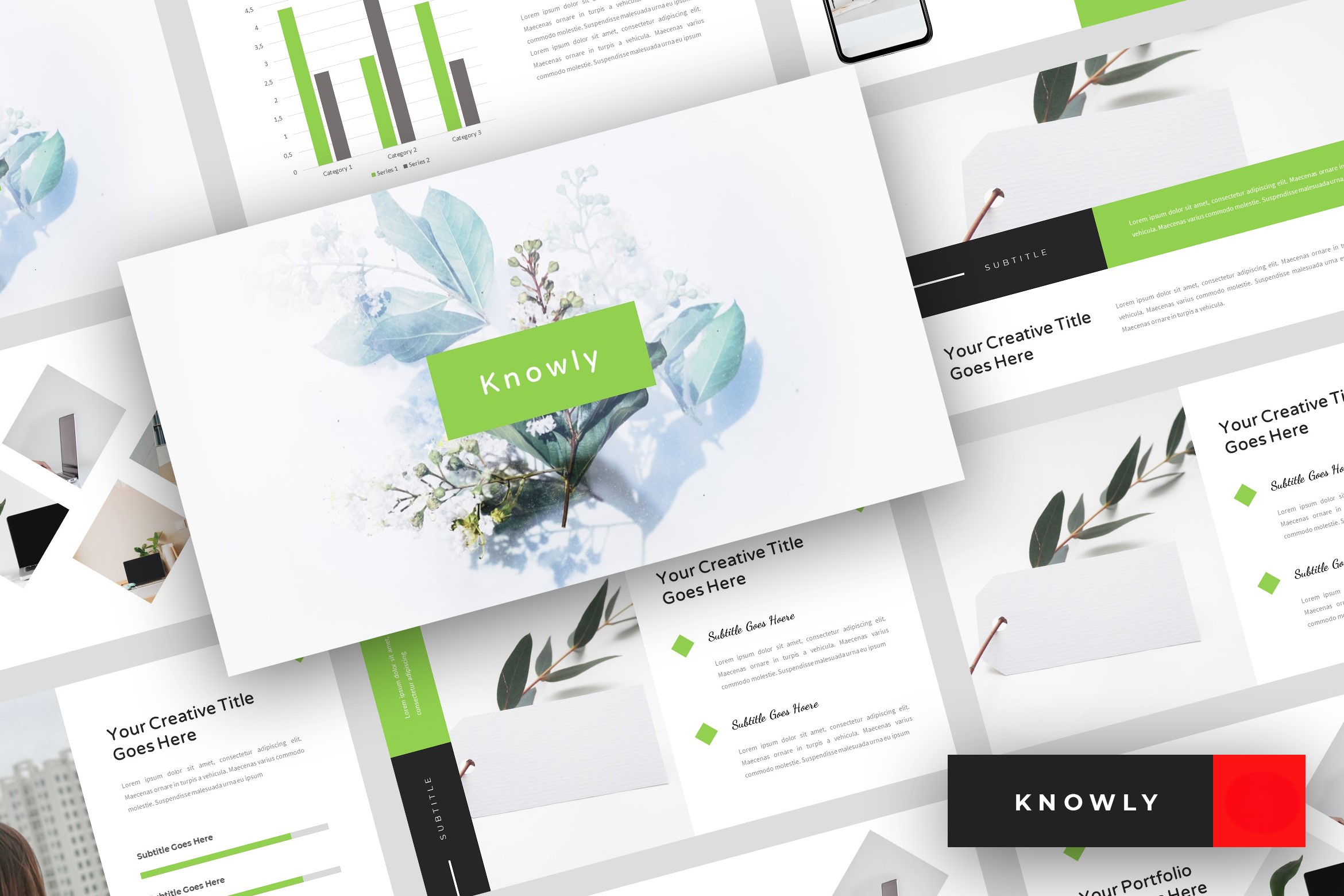 Knowly Clean Presentation Template