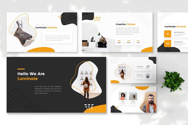 Luminate Creative Presentation Template