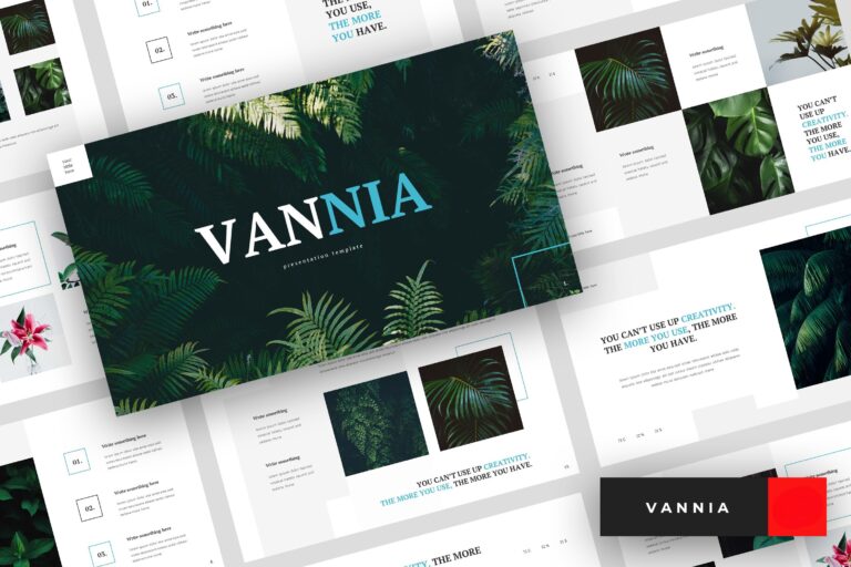 Plant Presentation Template - Vannia
