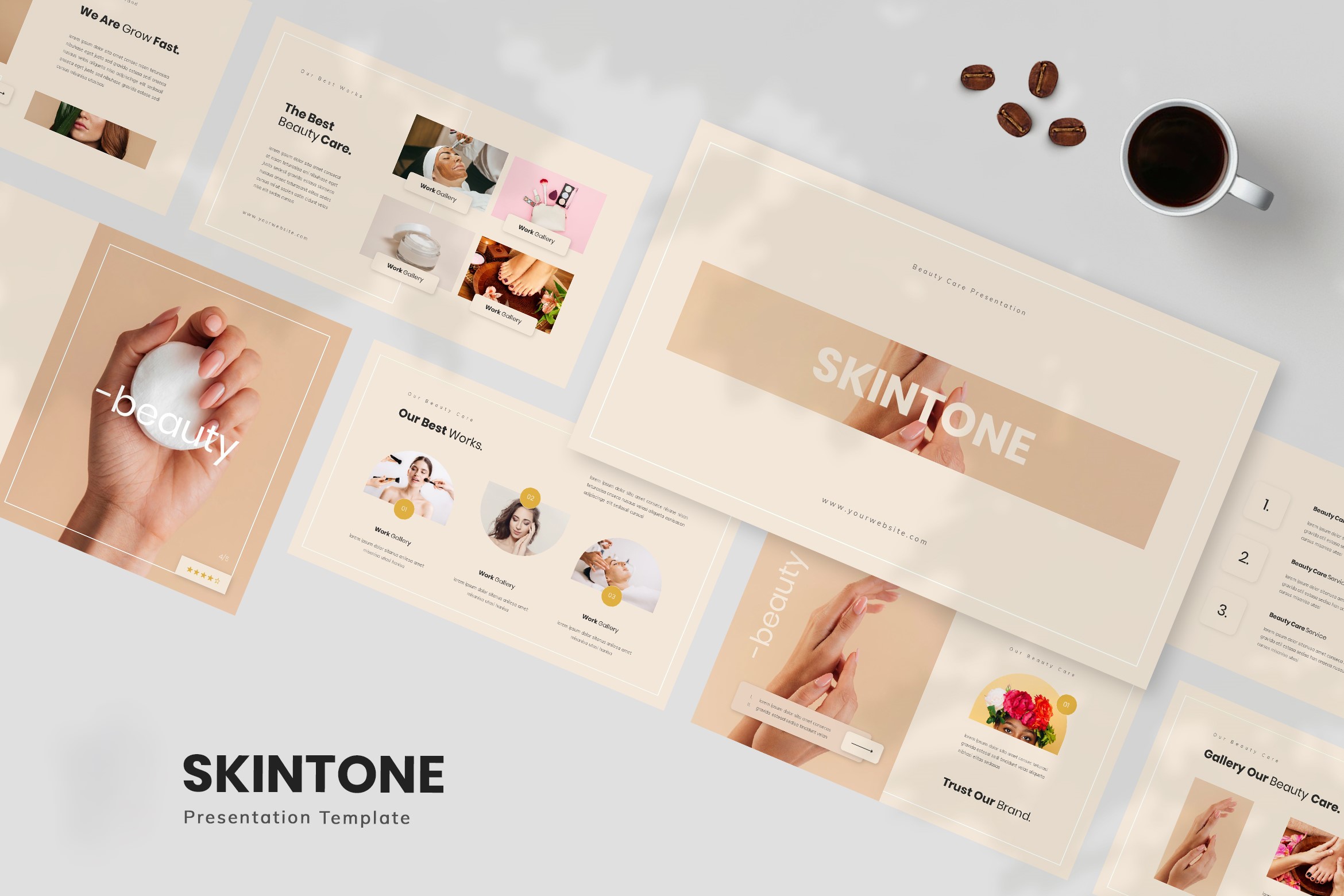 Skintone Skin Care Presentation Template