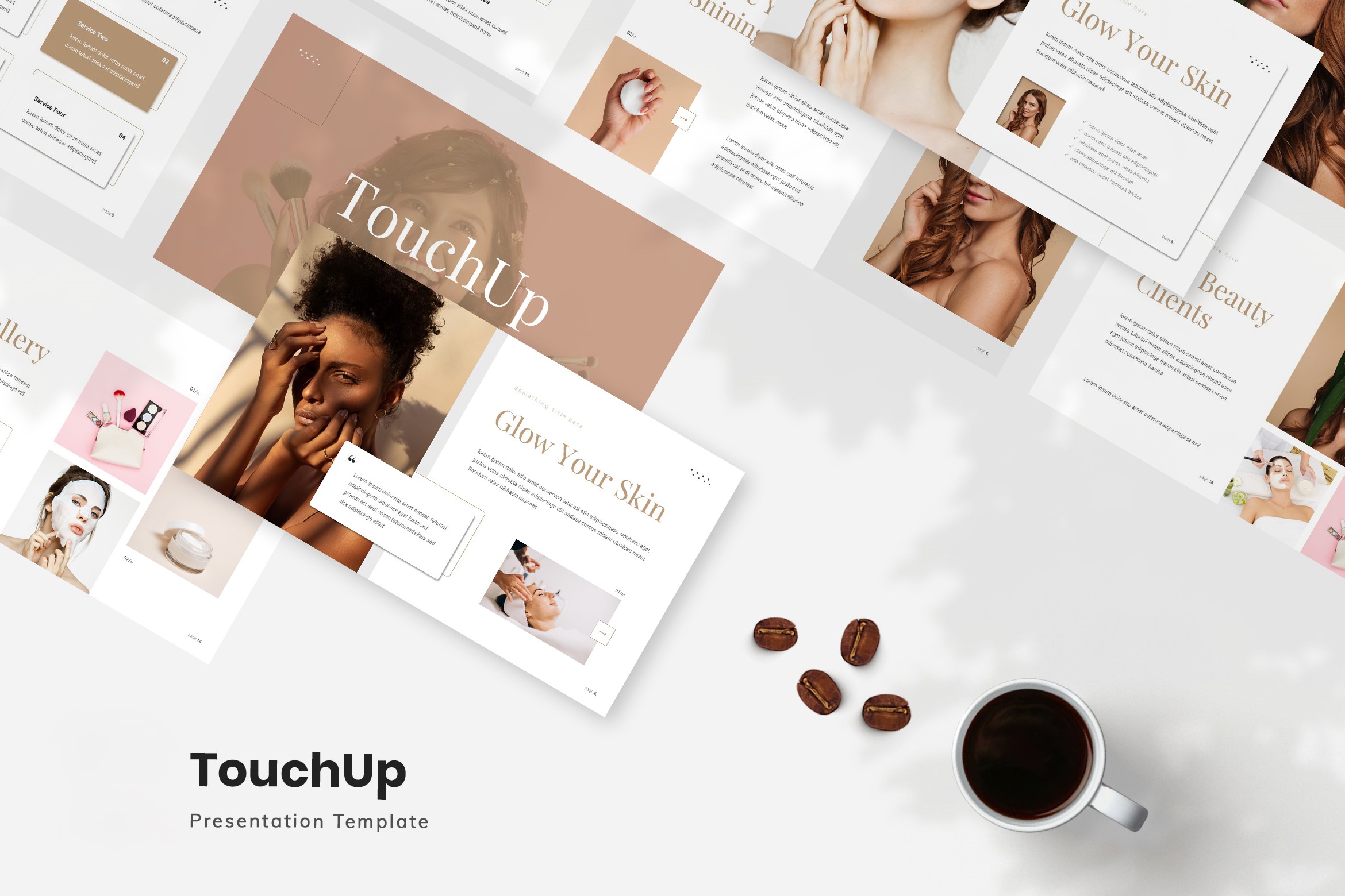 TouchUp - Skin Care Presentation Template