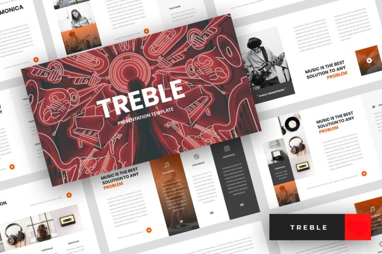 Treble Music Presentation Template