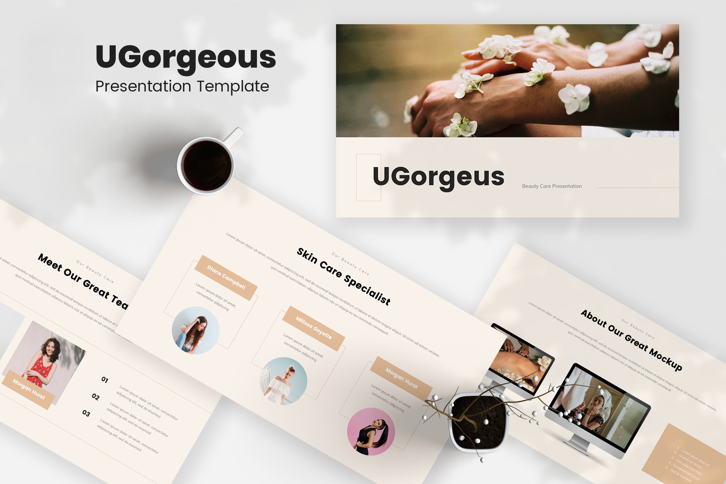 UGorgeous - Basic Skin Care Presentation Template