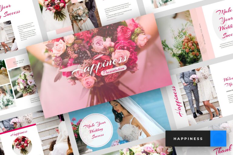 Wedding Presentation Template - Happiness