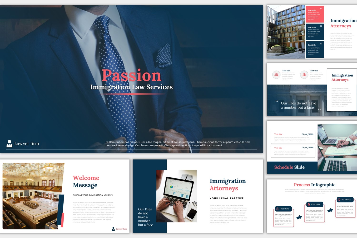 Free Immigration Lawyer Presentation - Passion
