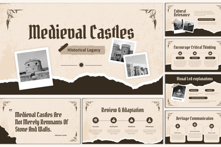 Free Medieval Castles PowerPoint